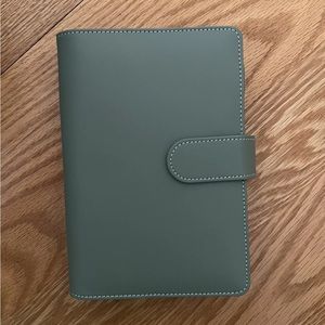 A6 PU Leather Notebook Budget‎ Binder with 8 Envelopes